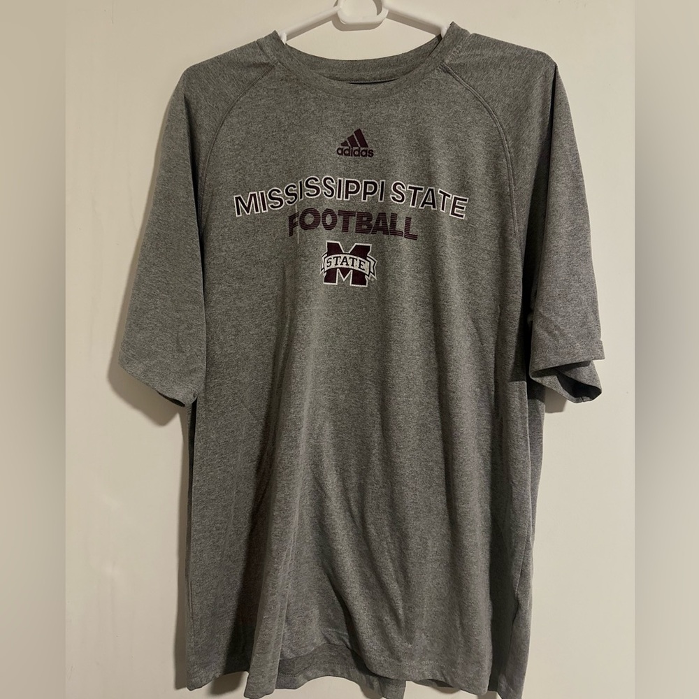 Mississippi State Adidas dri-FIT Football T-Shirt